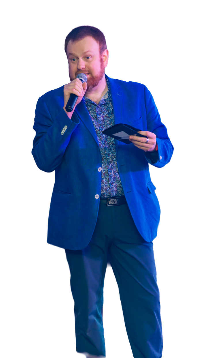 Dmitry performing at wedding